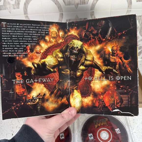 Doom 3 (2004) id Software‎ FPS Survial Horror (3) CD-ROM PC Game - Picture 6 of 7